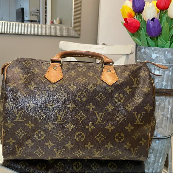 Louis Vuitton monogram Speedy 30 cm - Picture 3 of 15